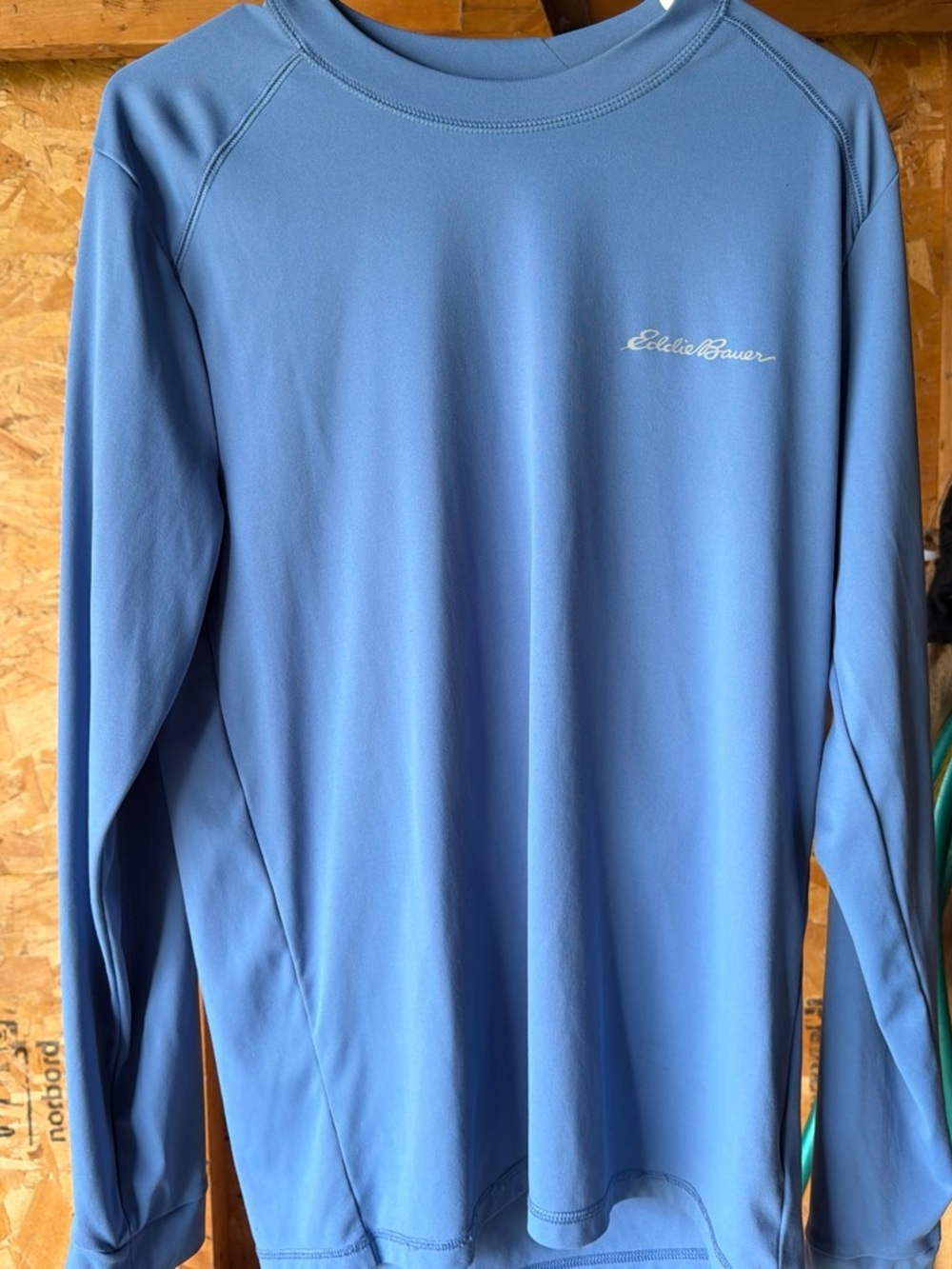 Eddie Bauer Sky Blue Crewneck Performance Tee